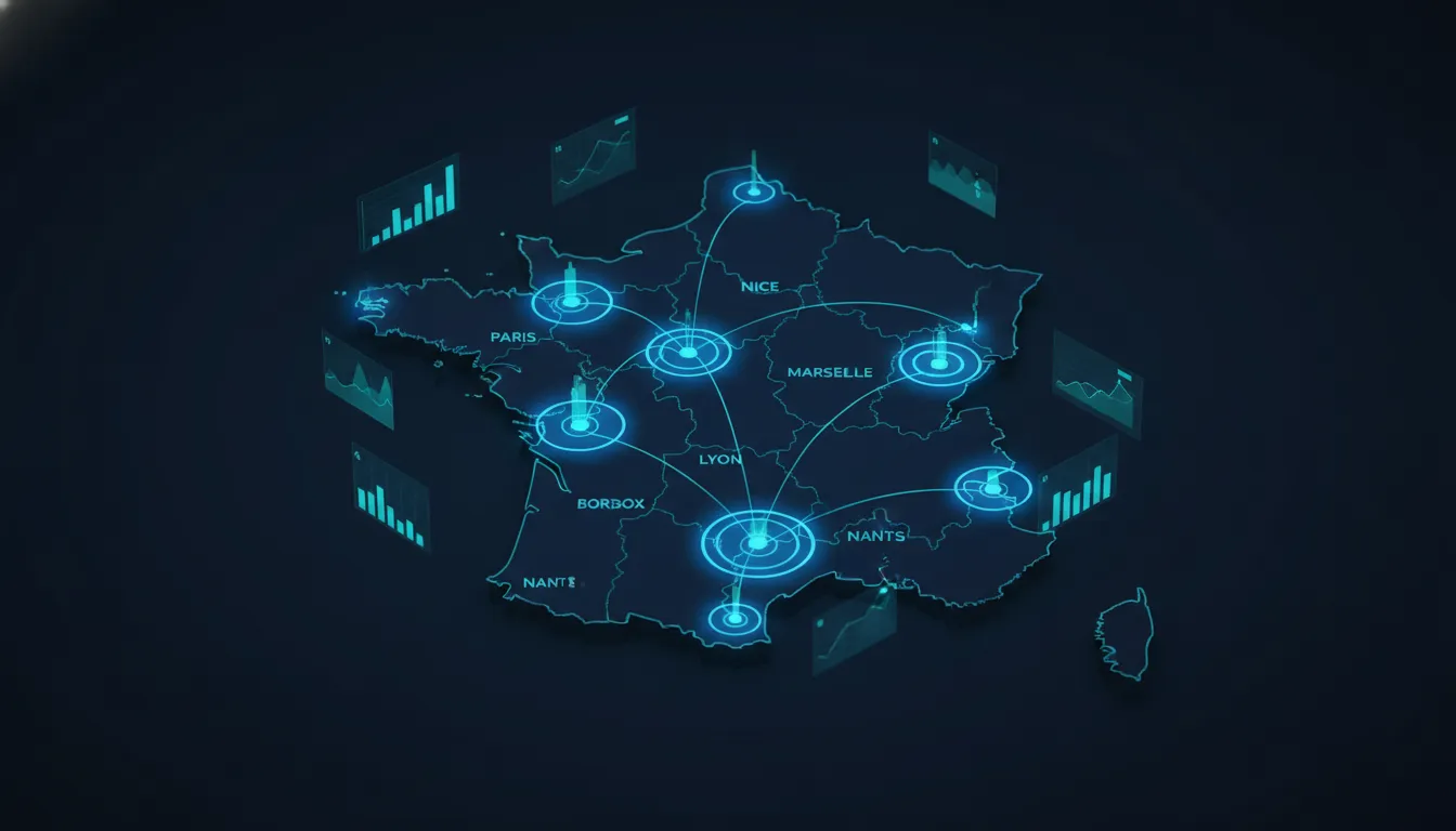 Marché immobilier mai 2026 : Nice +3,3 %, Nantes -3,9 %, Paris stabilisé — l'analyse régionale via le DVF