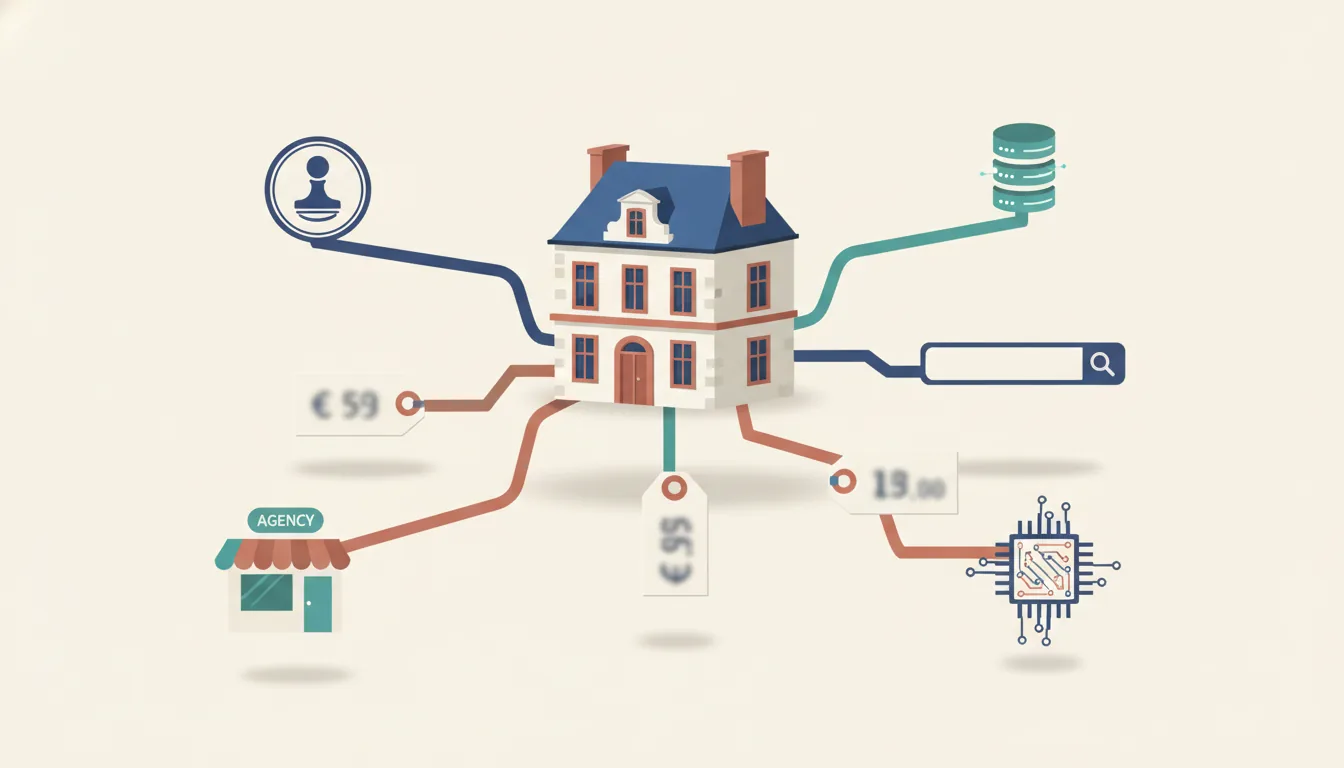 Pourquoi les prix immobiliers diffèrent selon les sites ?